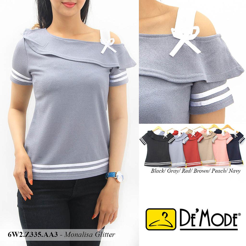 ZAREN BLOUSE VARIASI LIST+PITA SATIN