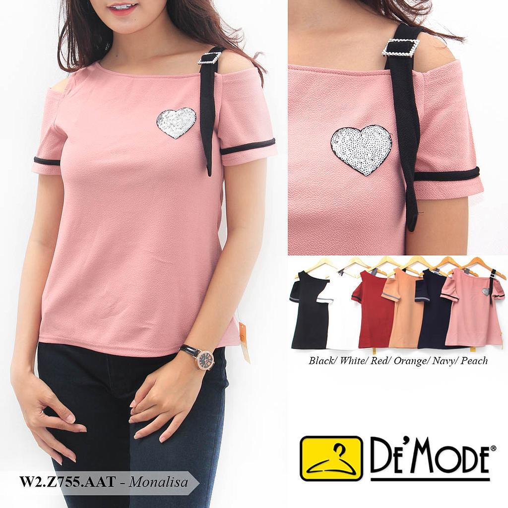 MARISA BLOUSE LIST ASIMETRIS+AP LOGO