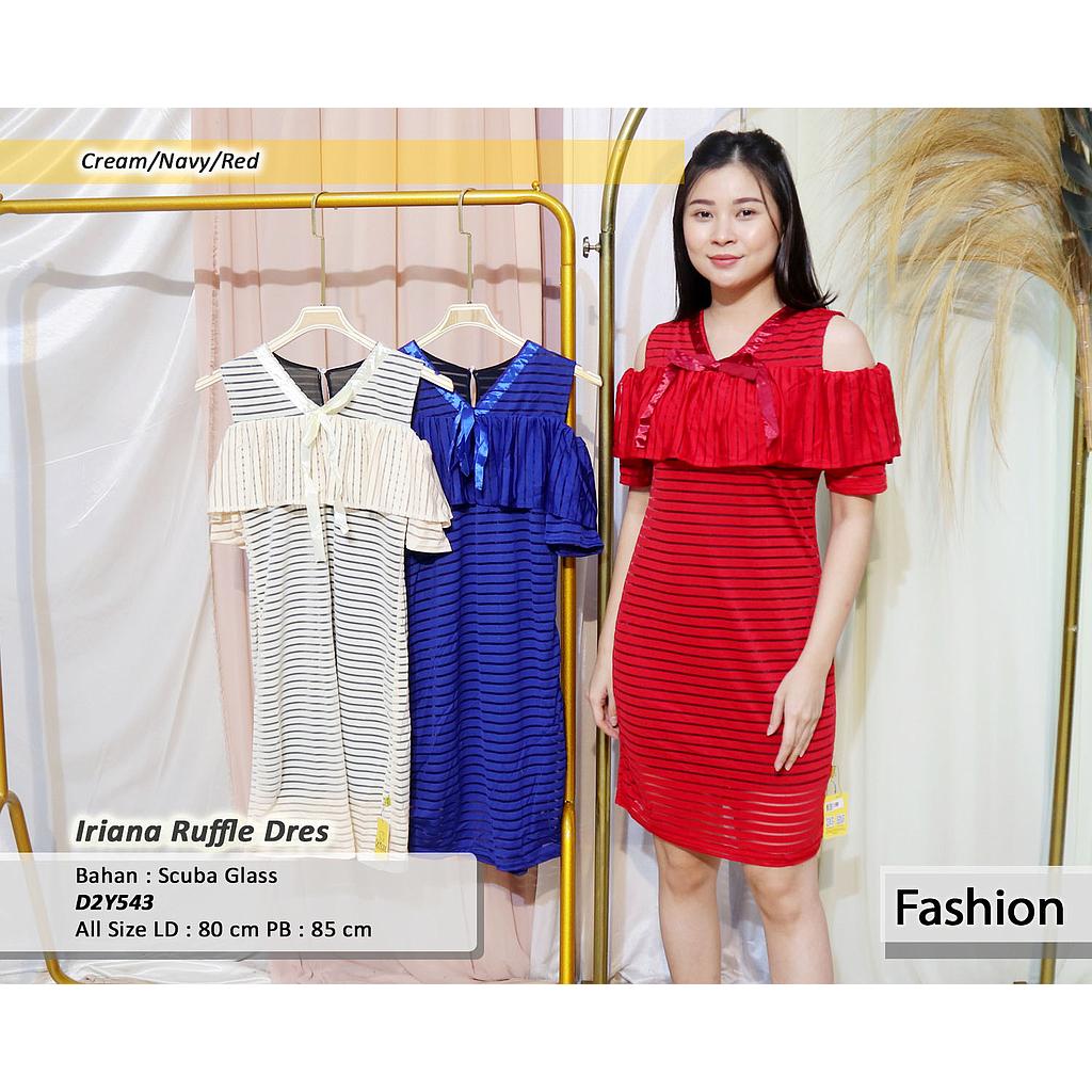 iriana ruflle dress