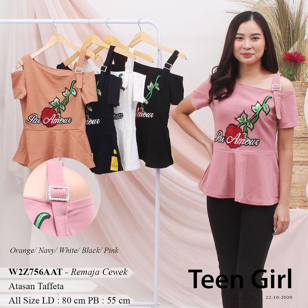 RAVEENA BLOUSE PEPLUM ASIMETRIS+AP DPN