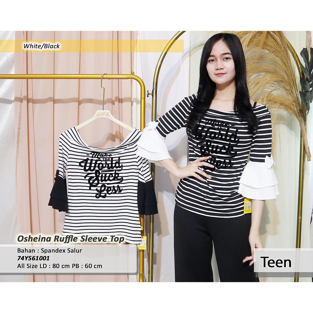 Osheina Ruffle Sleeve Top