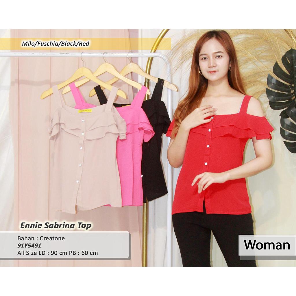 Ennie sabrina top