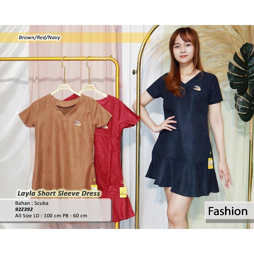 Layla Short sleeve dress