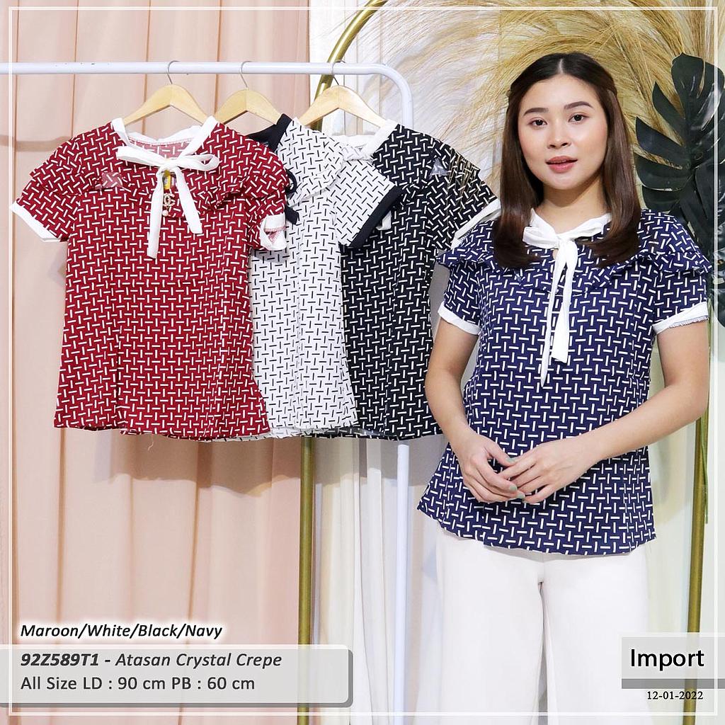 BLOUSE RUFFEL KOMBINASI+BROS