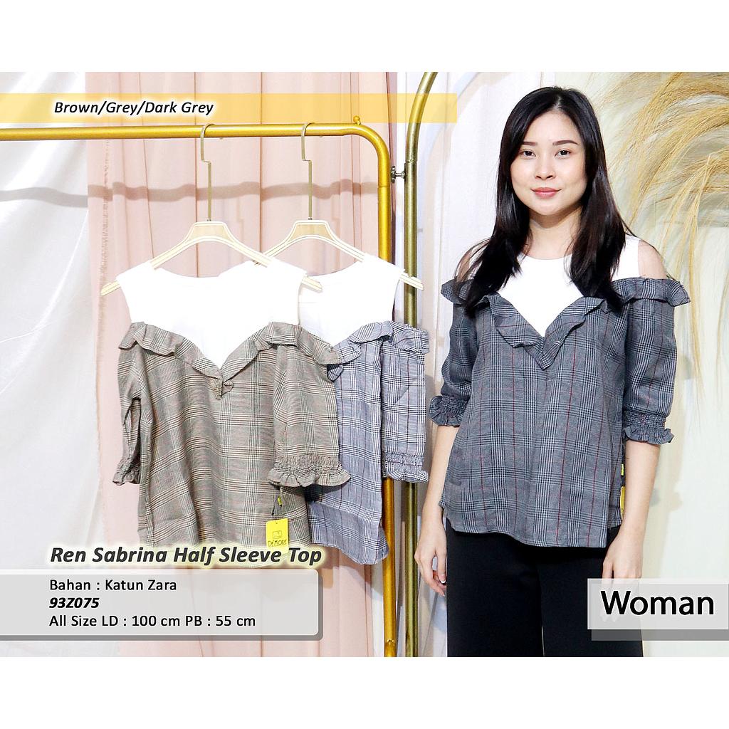 ren sabrina half sleeve top