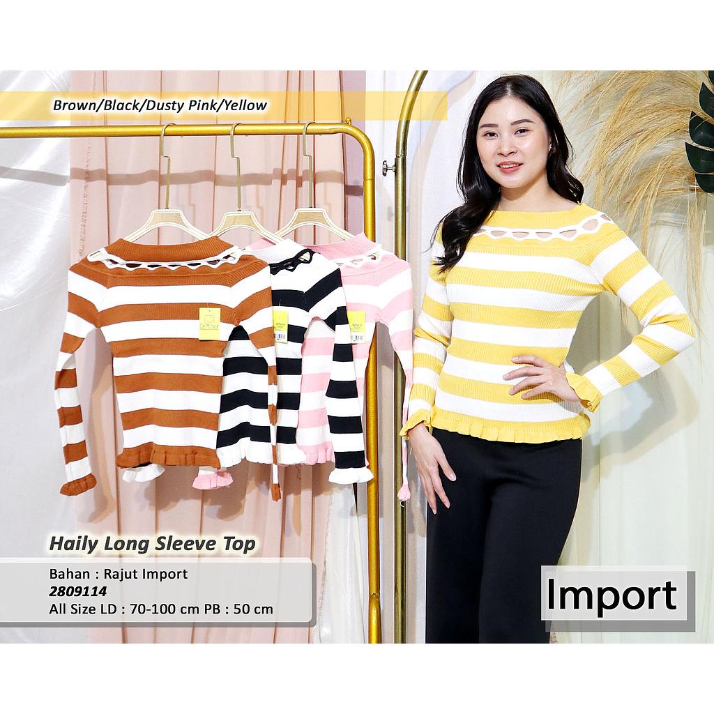 Haily Long Sleeve Top
