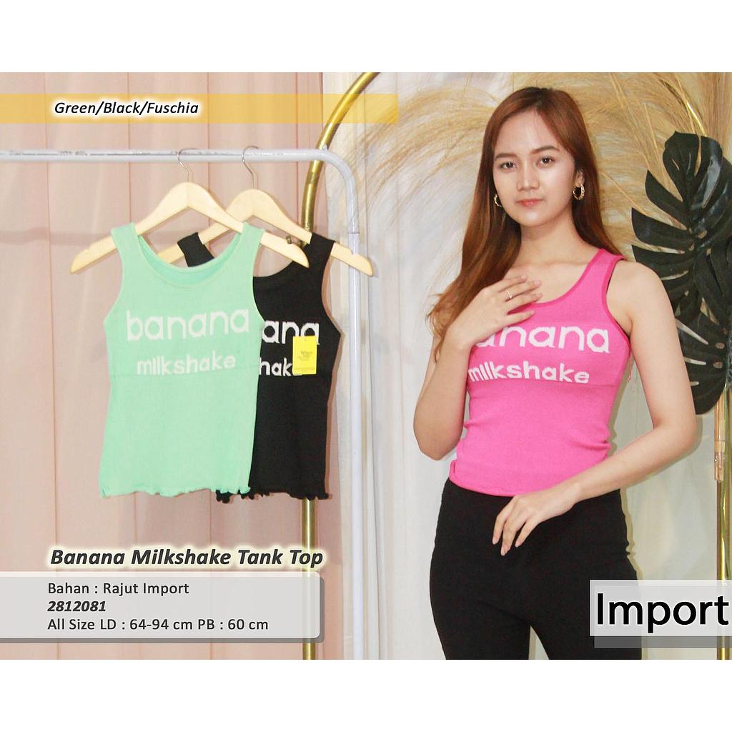 Banana Milkshake Tank Top