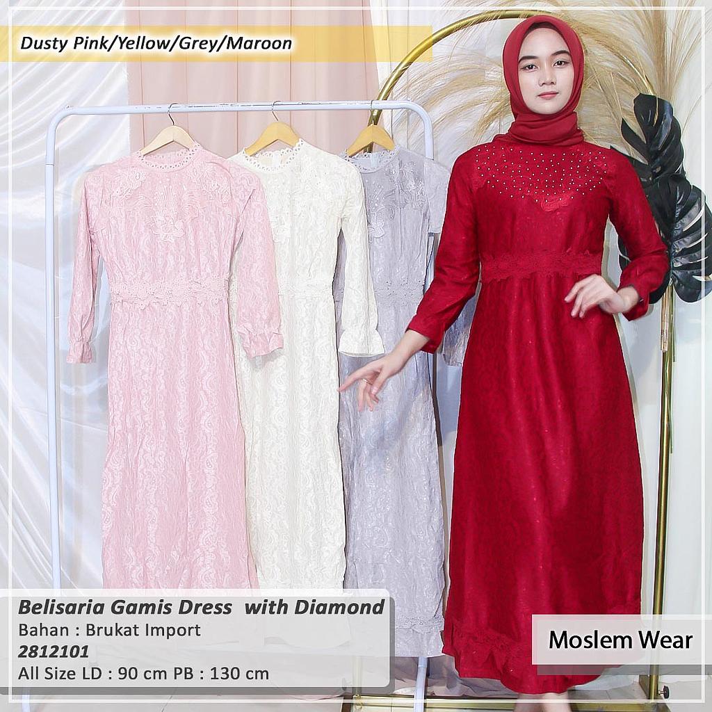 Belisaria Gamis dress with diamond
