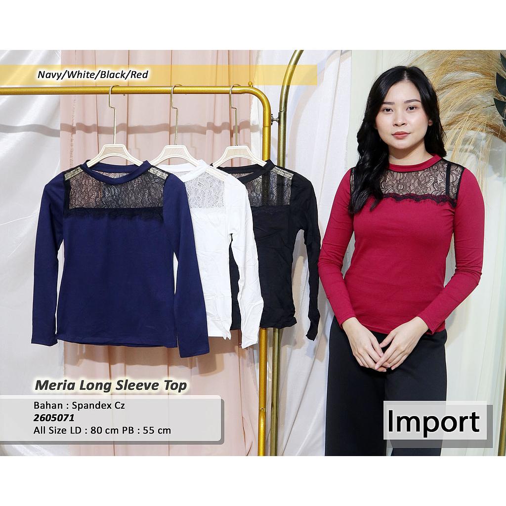 Meria Long sleeve top