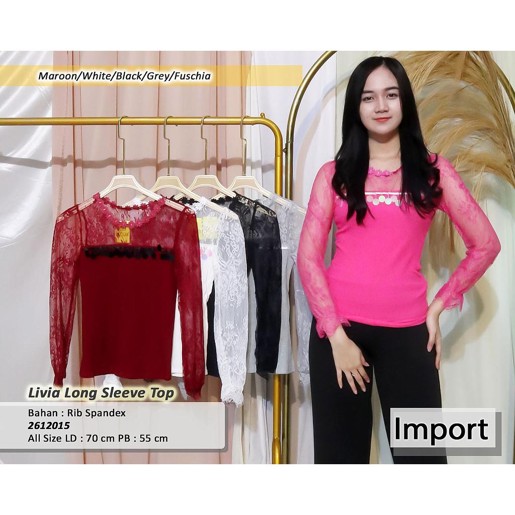Livia long sleeve top