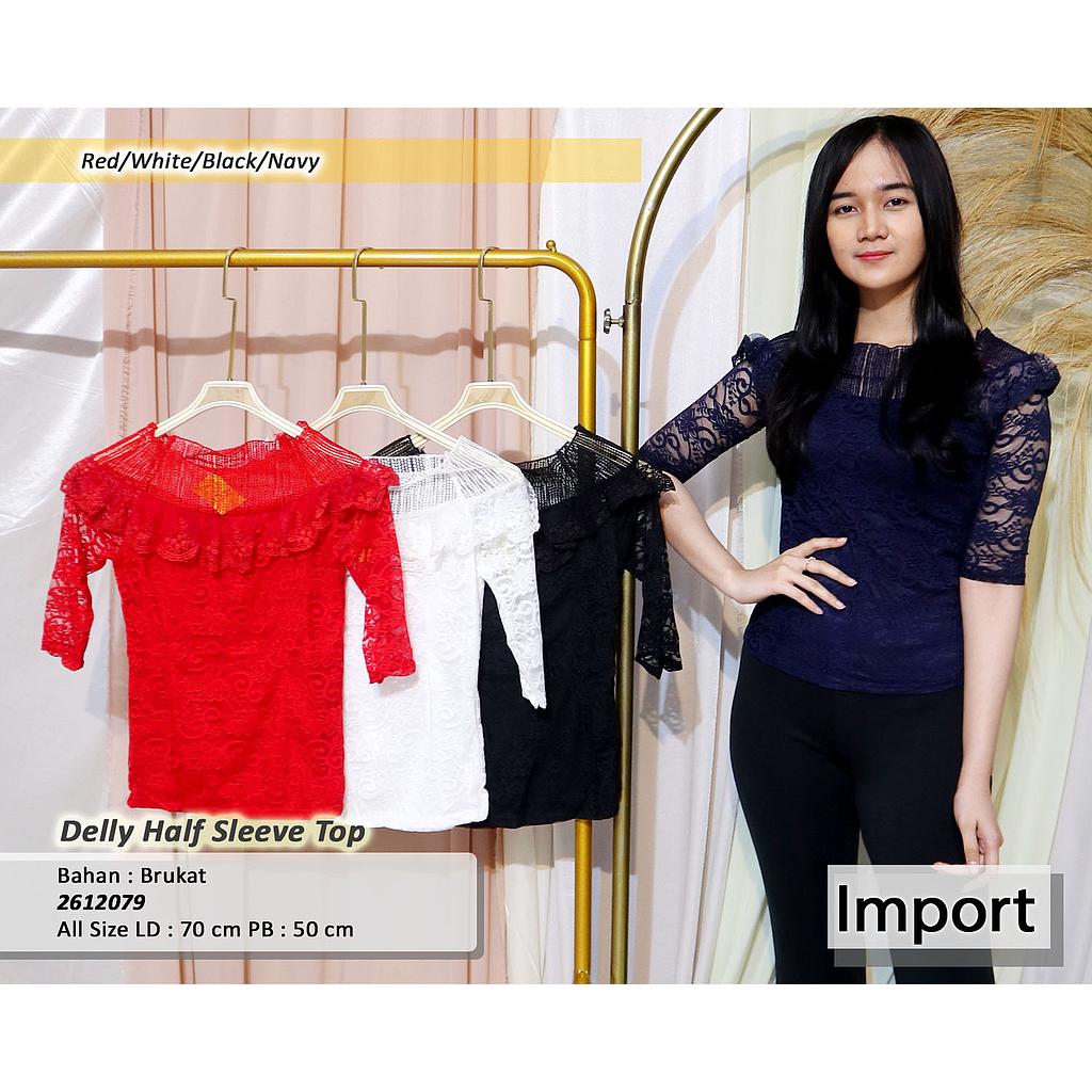 Delly half sleeve top