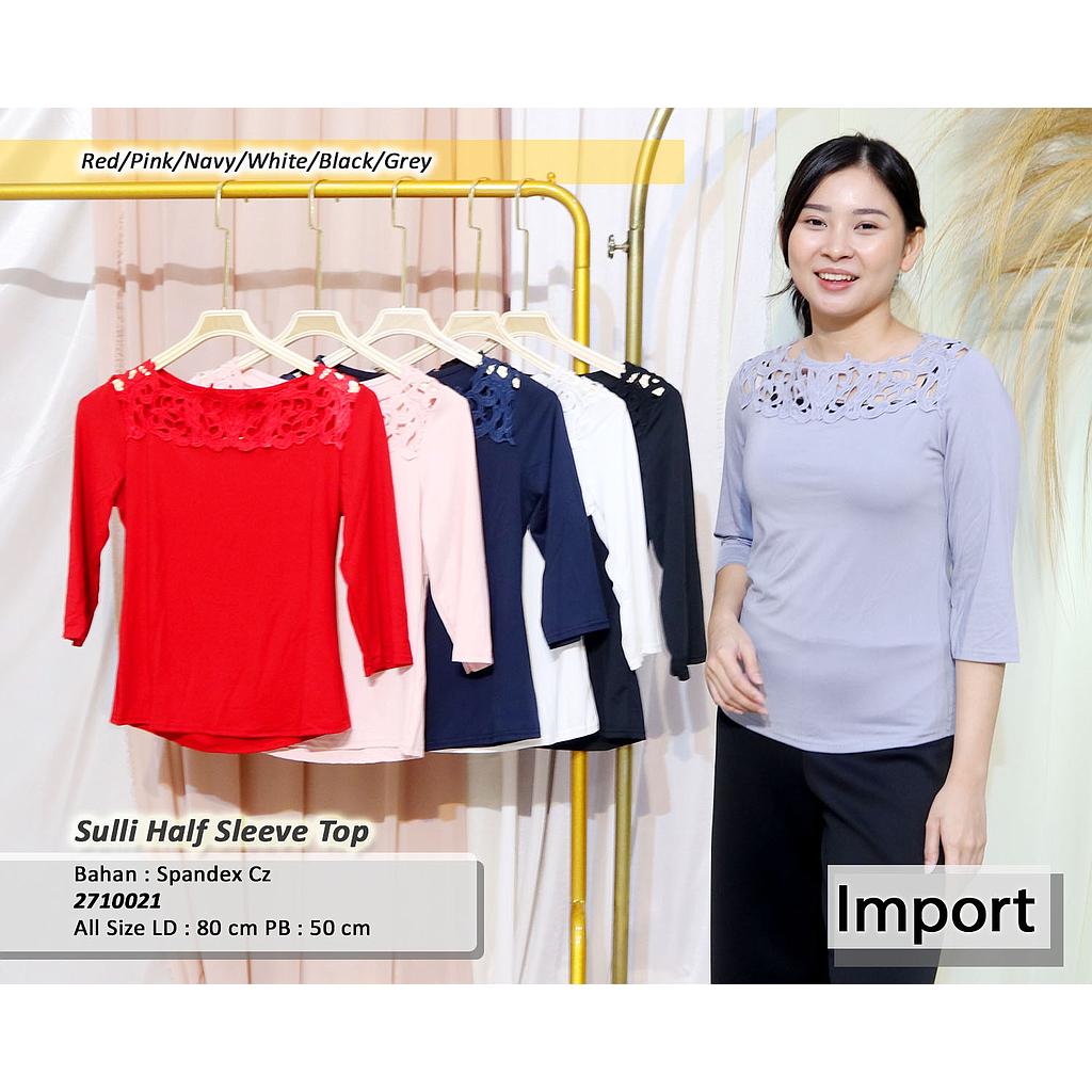 Sulli  Half sleeve top