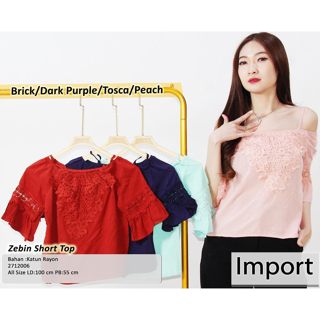 Zebin Short  top