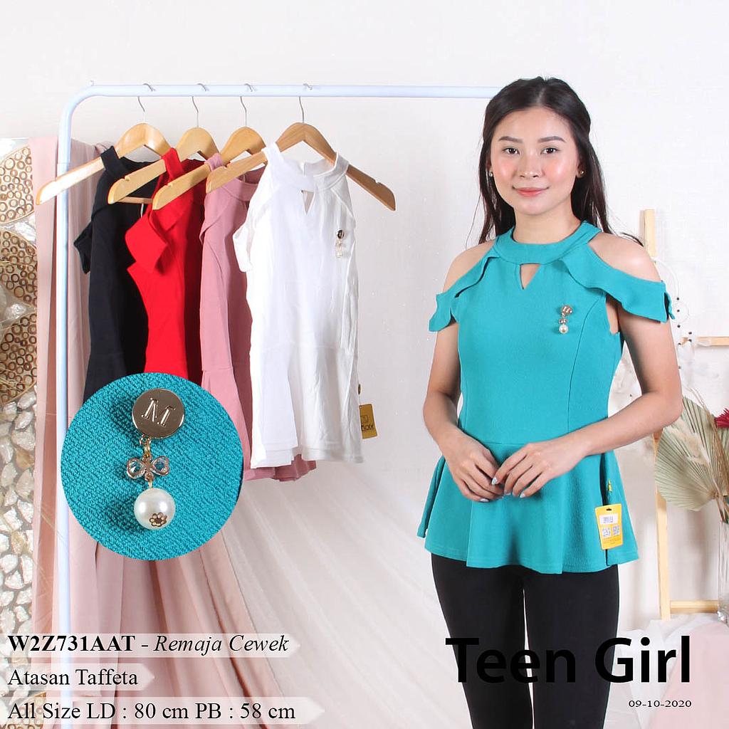 VANILLA PEPLUM BLOUSE+BROS