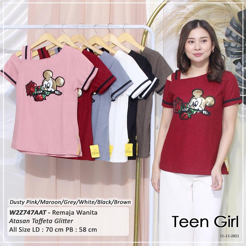 LUCY BLOUSE VARIASI LIST+AP LOGO Mic.