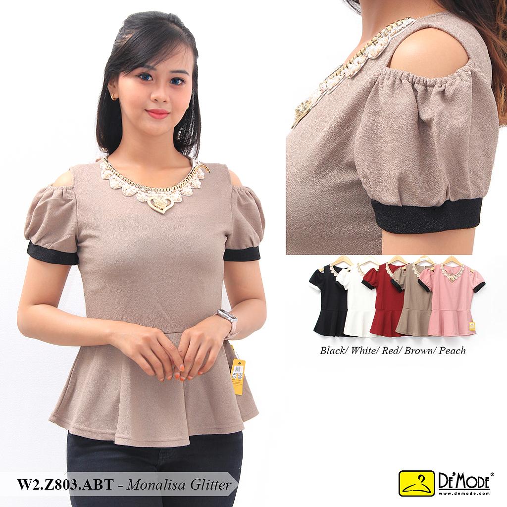 ZEA BLOUSE PEPLUM+KLG PAYET