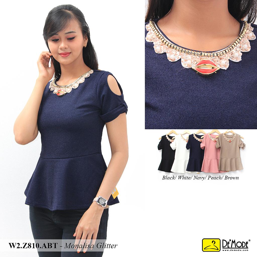 NADRA BLOUSE PEPLUM+KLG PAYET