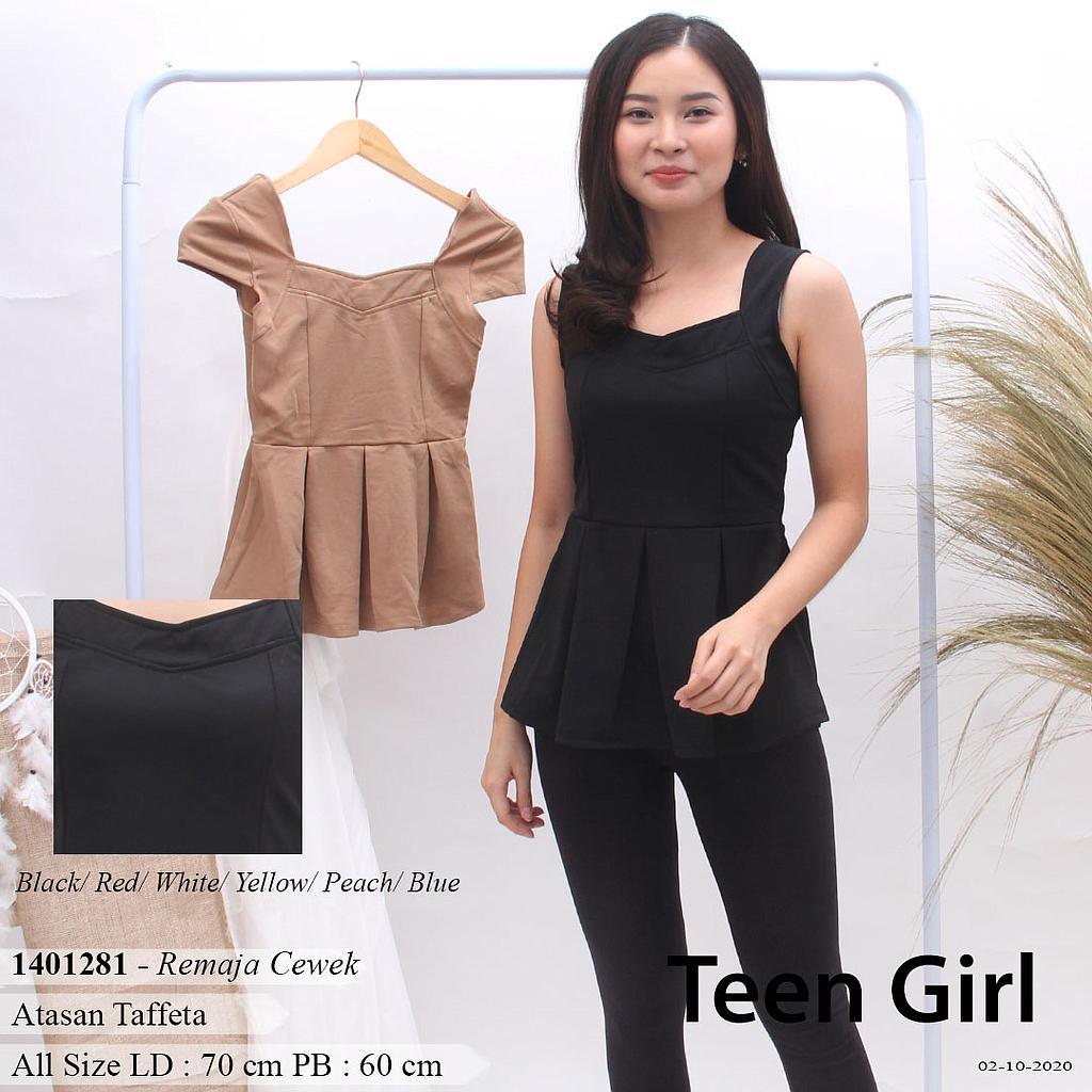 SINGLET BBDOLL BLK SLETING (T478)