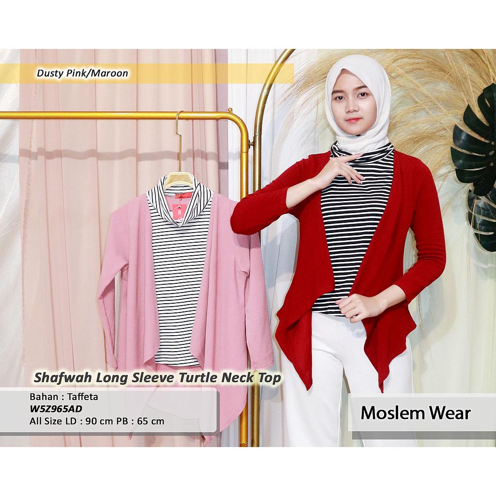 Shafwah Long sleeve Turtle Neck top