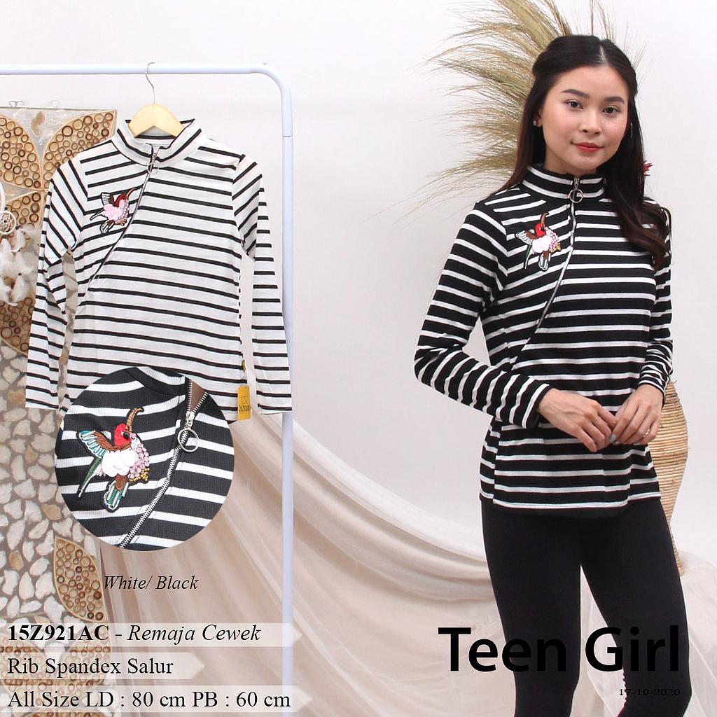 LILIAN BLOUSE ZIPPER ASIMETRIS PDK + APL B