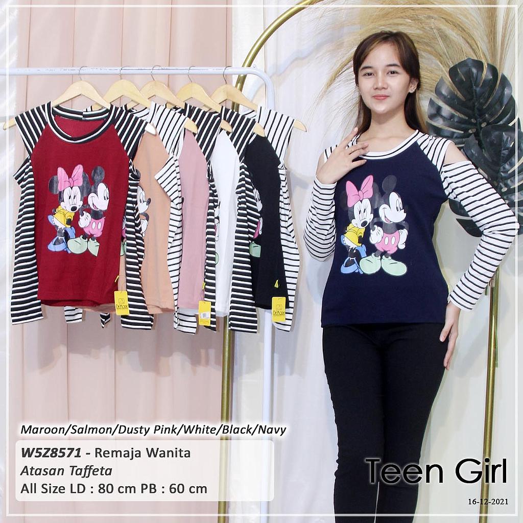 DIVA BLOUSE RAGLAN+AP Mic.+MINNIE