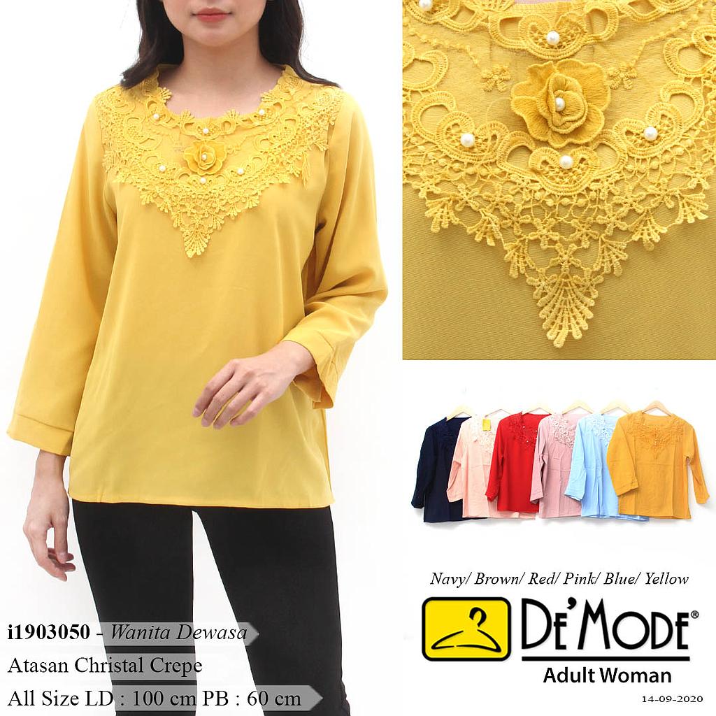 ZHW-MS689 MAGGIE BLOUSE RENDA BUNGA