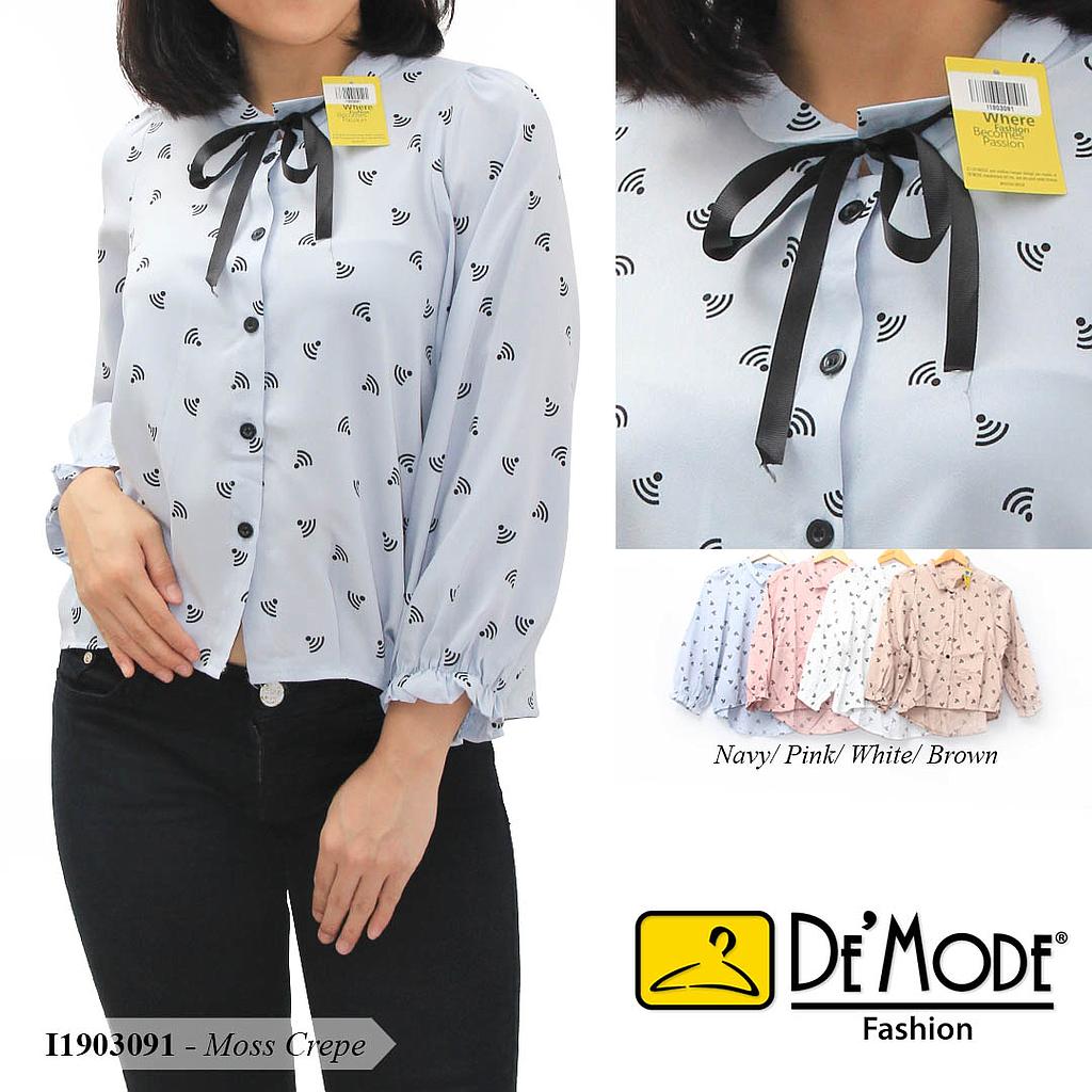 DH-1816 MELINDA KEMEJA LEHER PITA