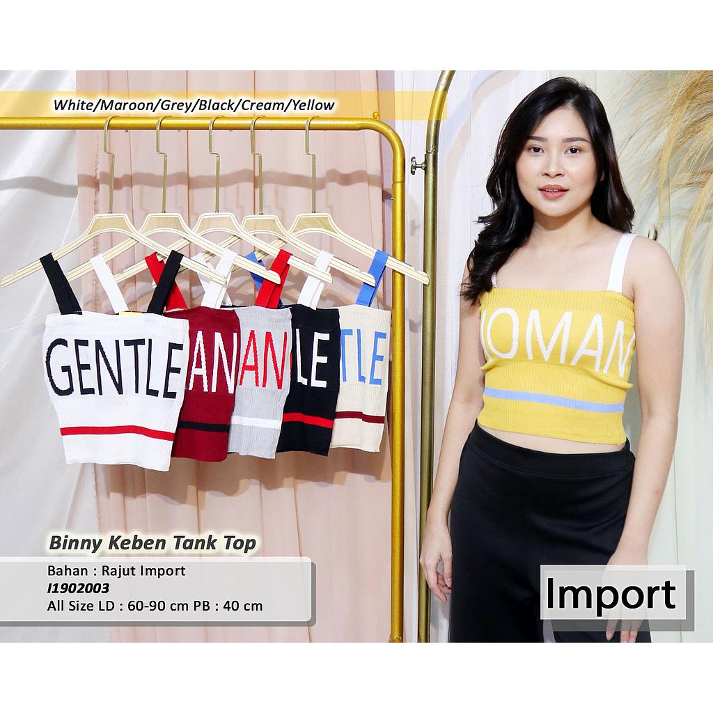 BINNY KEBEN TANK TOP