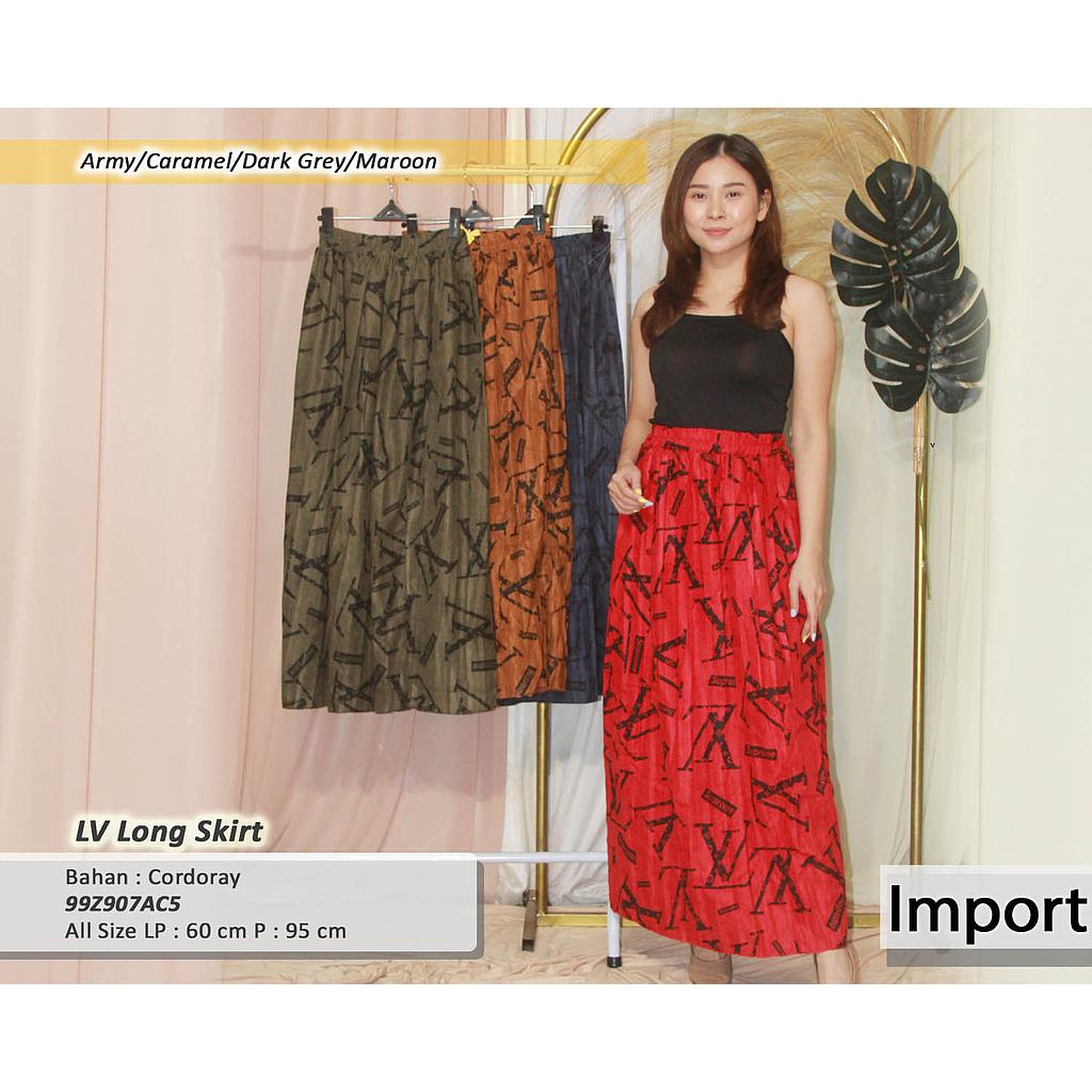 LV long skirt (Z907)