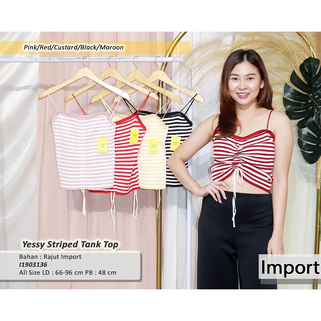 Yessy striped Tank Top