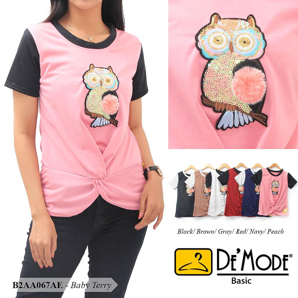 MARION BLOUSE PLINTIR + APLIKASI OWL