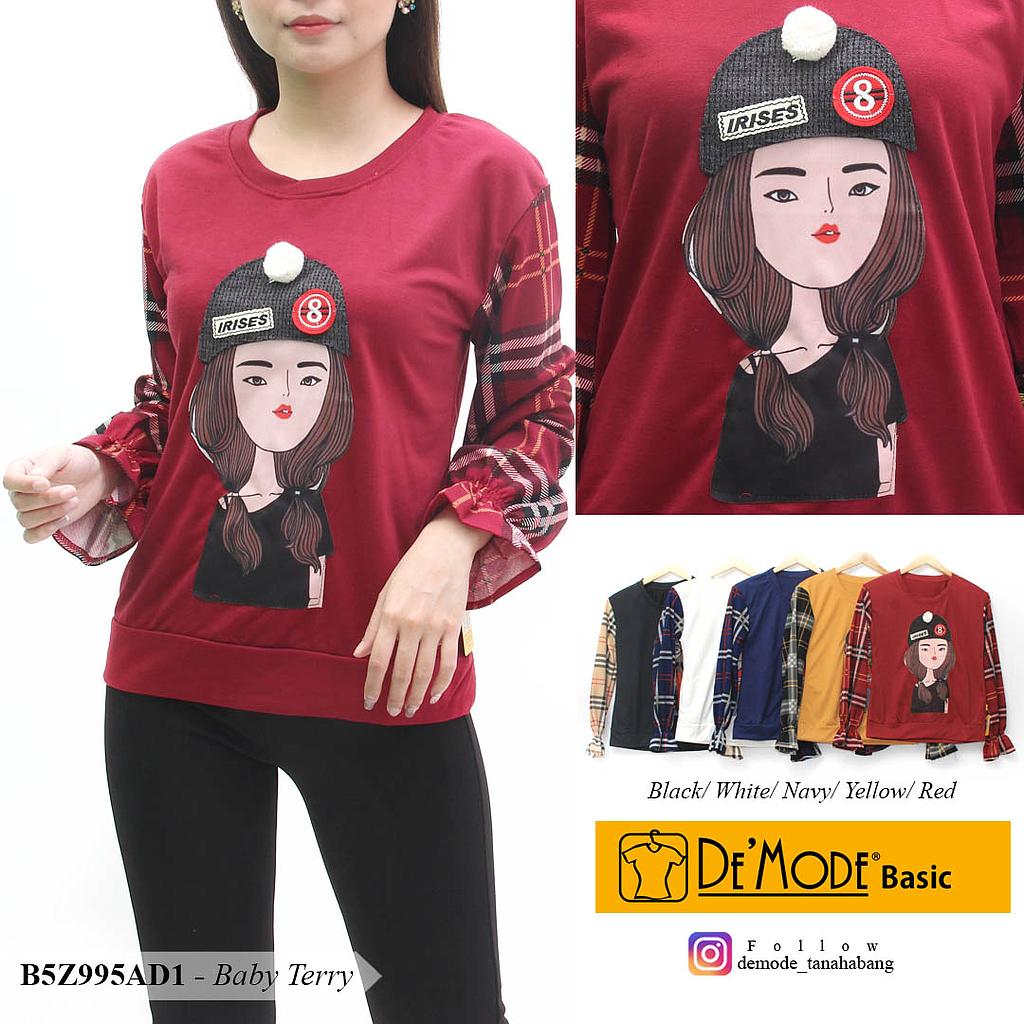 BERTHA BLOUSE KOMB + APLIKASI CEWE