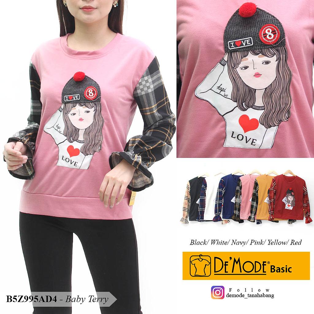 BERTHA BLOUSE KOMB + APLIKASI CEWE
