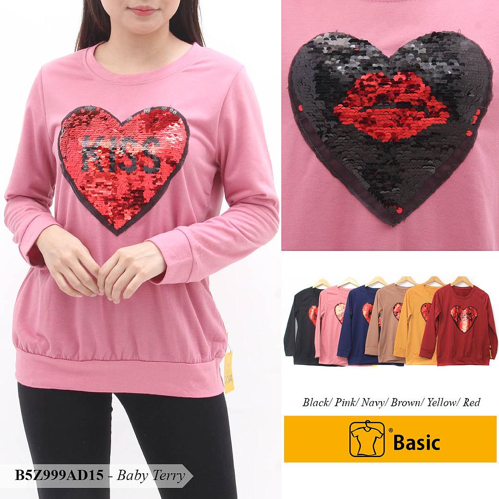 DAMIAN BLOUSE SWEATER + APLIKASI