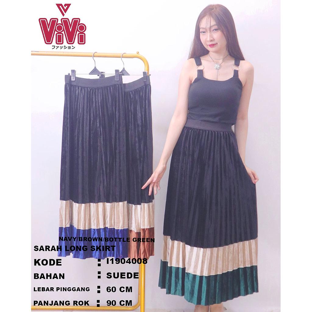 Sarah Long Skirt Plisket