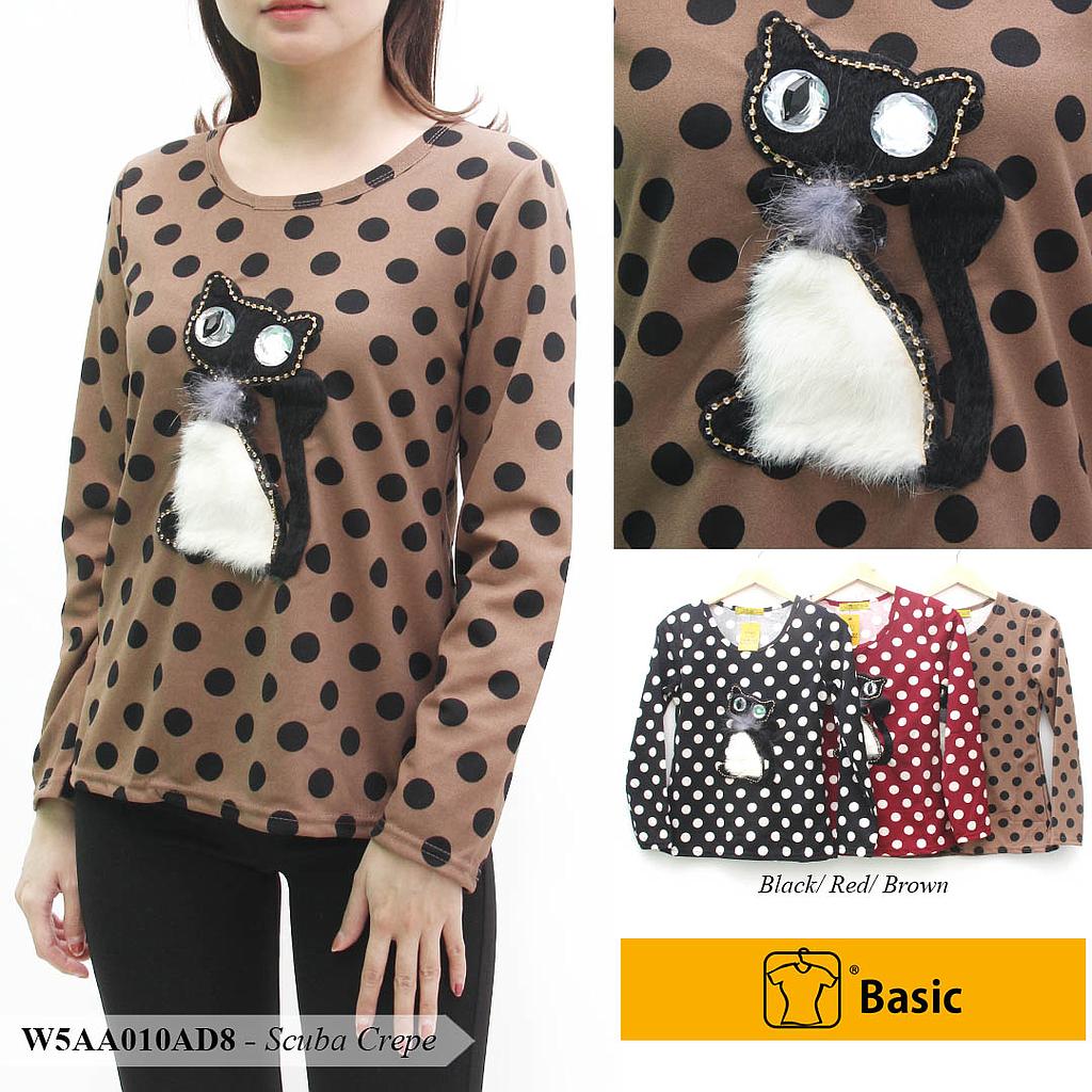 TISYA BLOUSE BASIC TGN PJG+AP BINTANG