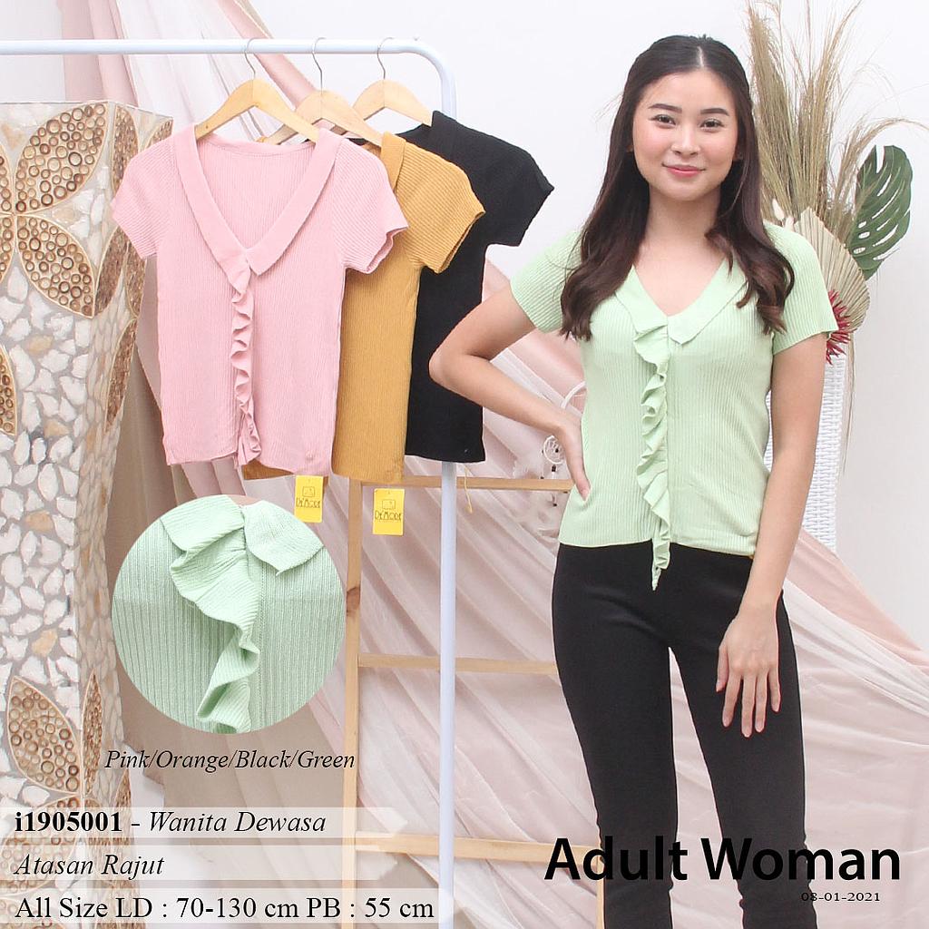 jeje short sleeve ruffle top