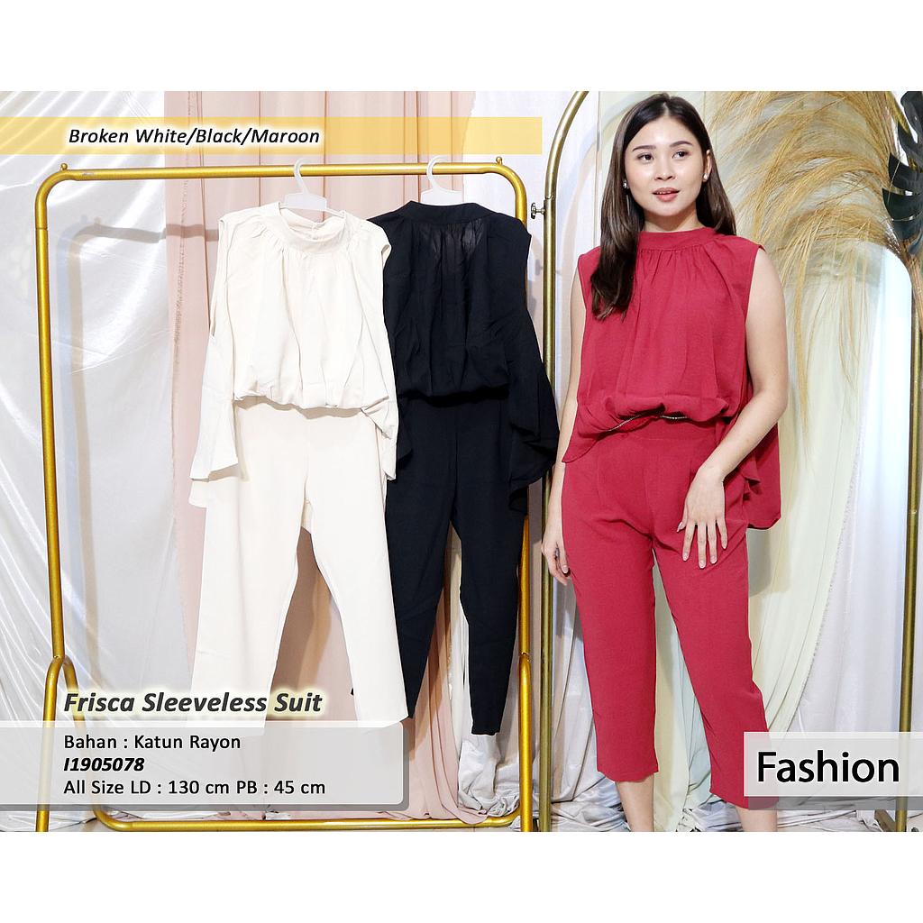 frisca Sleevelesd suit