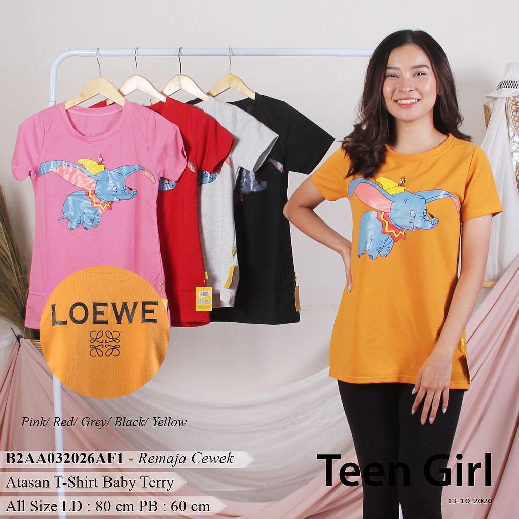 T-SHIRT TGN PDK SABLON DUMBO TERBANG