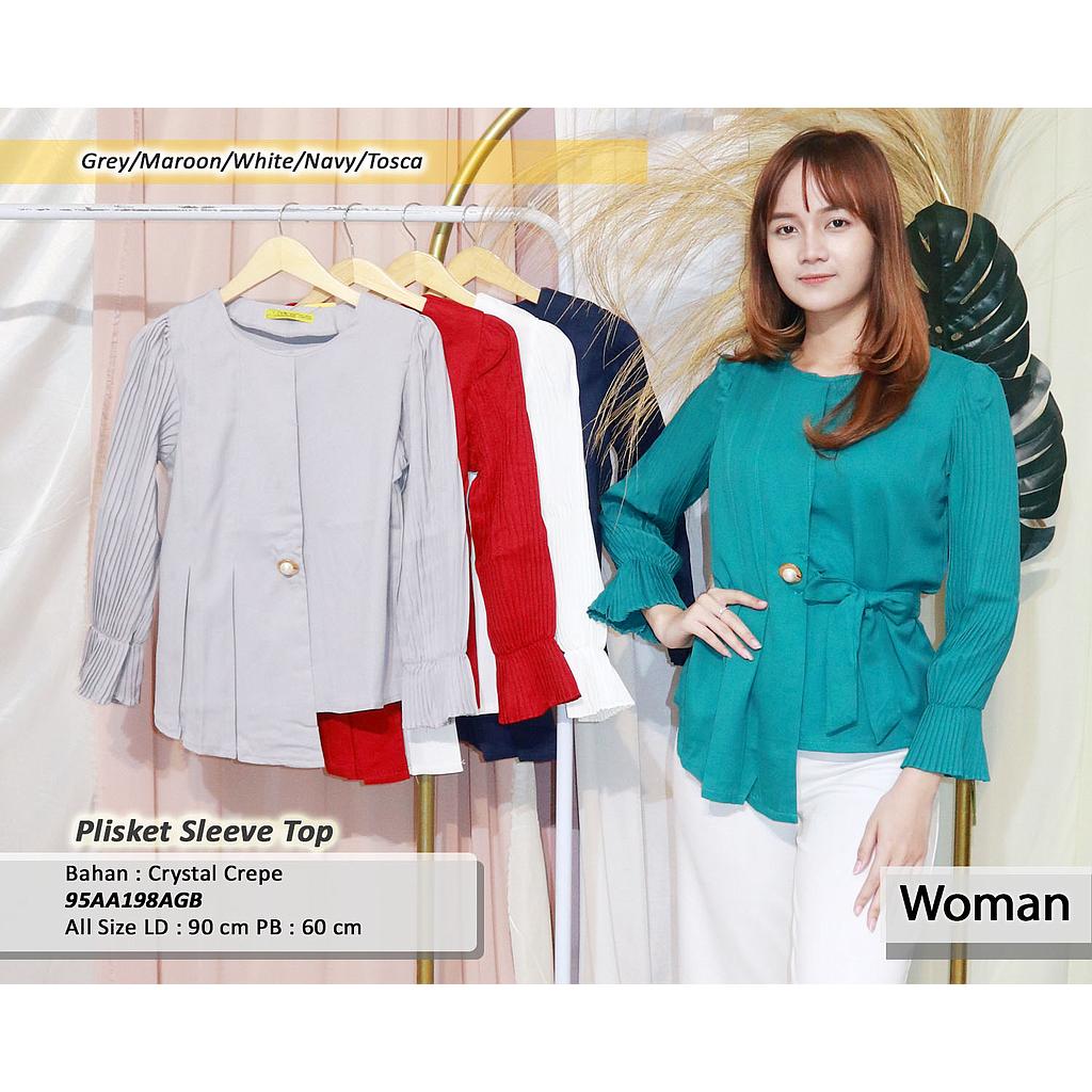 PLisket Sleeve top
