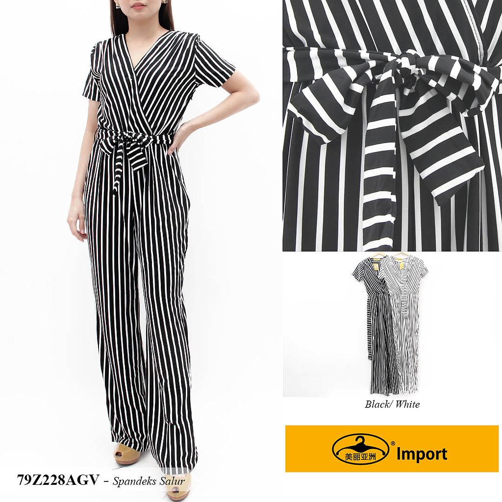 KIMMY JUMPSUIT TANGAN PENDEK