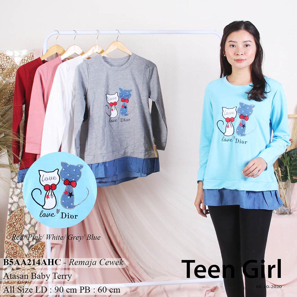 DANICA ATASAN SWEATER KOMBINASI + BORDIR