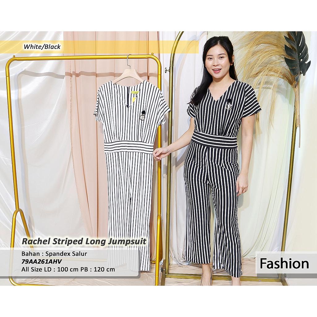 Rachel striped long Jumpsuit