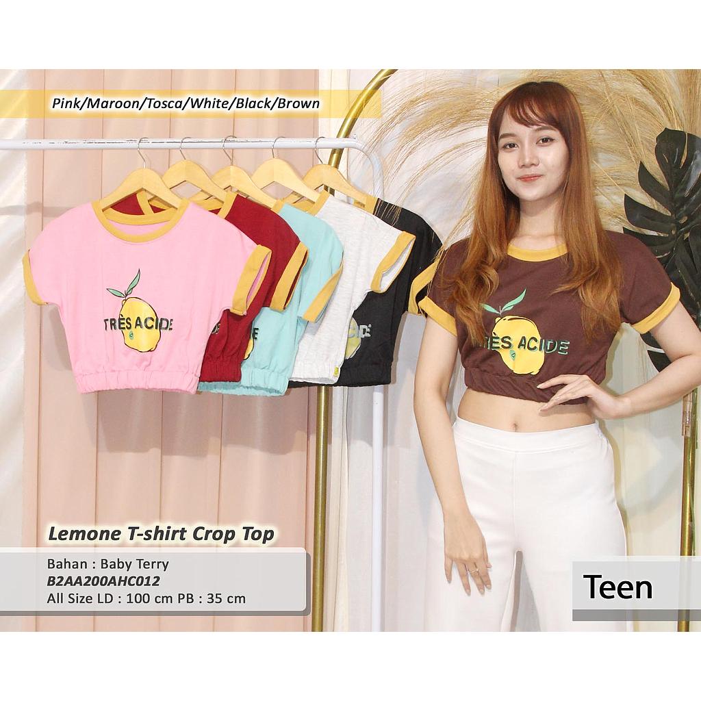 Lemone T-shirt Crop Top