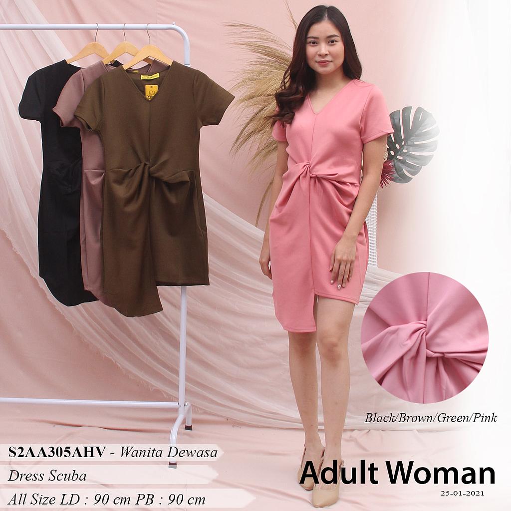 TYARI DRESS SCUBA LILIT + BROS