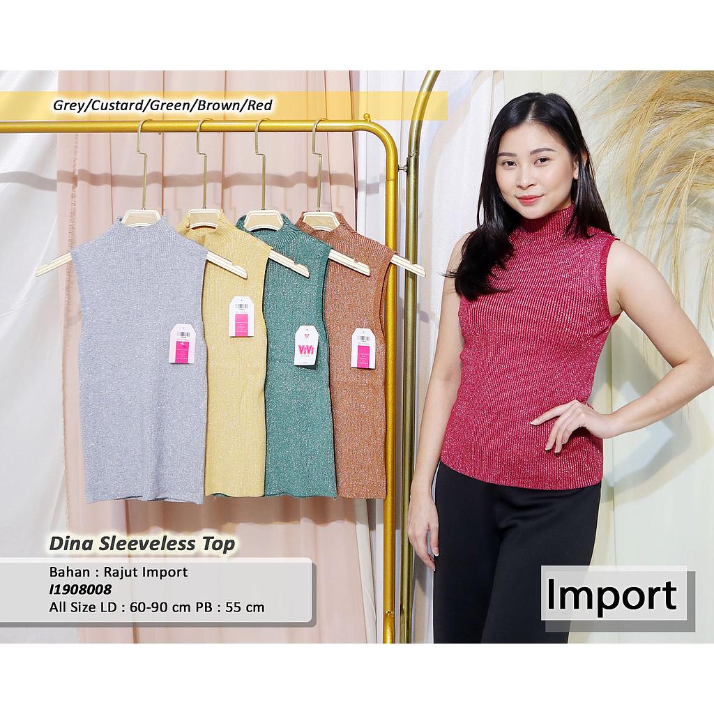 Dina sleeveles top