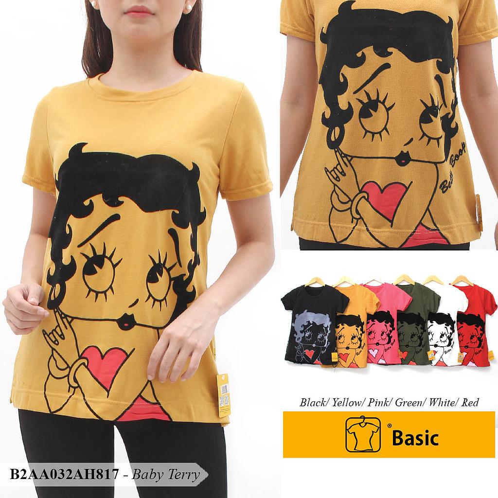 KAYLA BLOUSE BASIC + SABLON BETTY BOOP