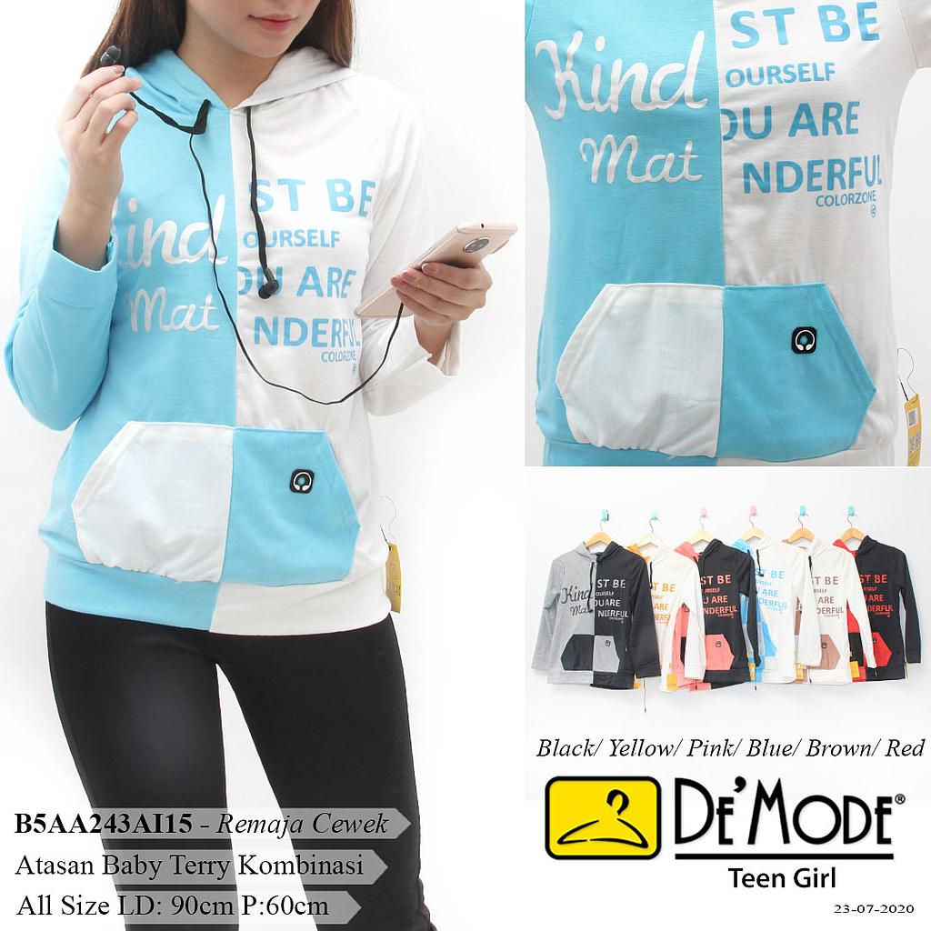 GABBY SWEATER TGN PANJANG + HEADSET