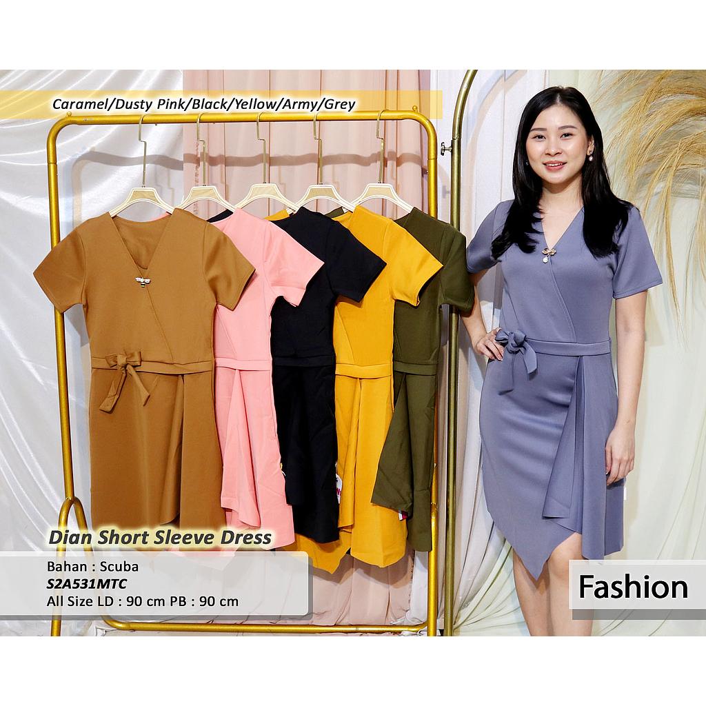 Dian short Sleeve dress