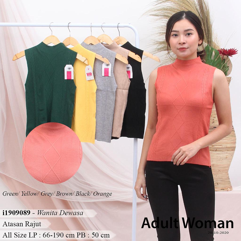 YQH-MS9928 Nancy atasan rajut tekstur turtleneck